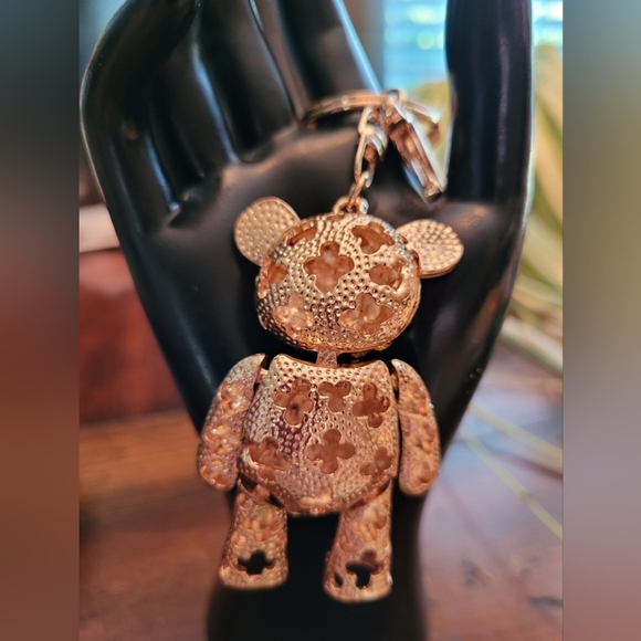 Bag Charm of patchwork Bear - Picture 2 of 4